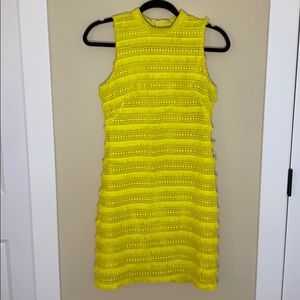 Bright Yellow J CREW dress